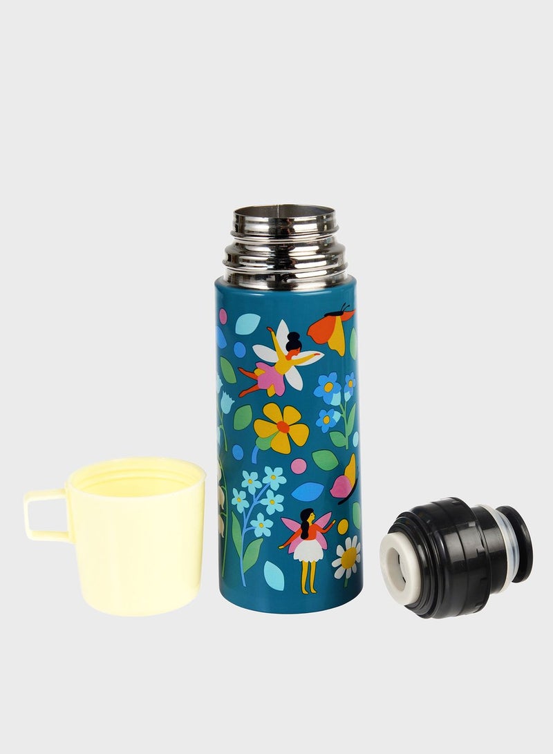 Fairies In The Garden Flask And Cup