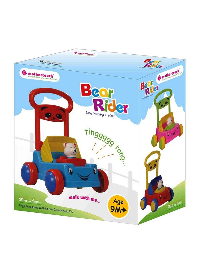 Bear Rider Baby Walker (Red)