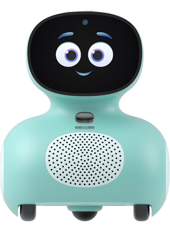 Mini With 30 Day Max: AI-Enhanced Intelligent Robot For Children Interactive Bot Equipped With Coding, A Wide Array Of Games Ideal Gift For Boys And Girls Of Ages 5-12 - Blue