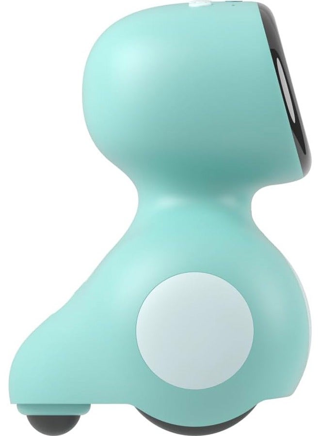 Mini With 30 Day Max: AI-Enhanced Intelligent Robot For Children Interactive Bot Equipped With Coding, A Wide Array Of Games Ideal Gift For Boys And Girls Of Ages 5-12 - Blue