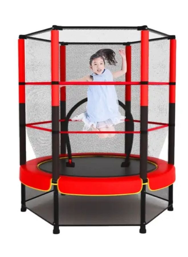 Premium Indoor/outdoor Trampoline - Rustproof Frame, Durable Black Mat, Perfect for Active Kids