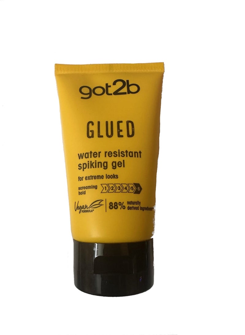 Got2B glued spiking glue hair gel water resistant strong hold for up to 72 hours 150 ml package may vary