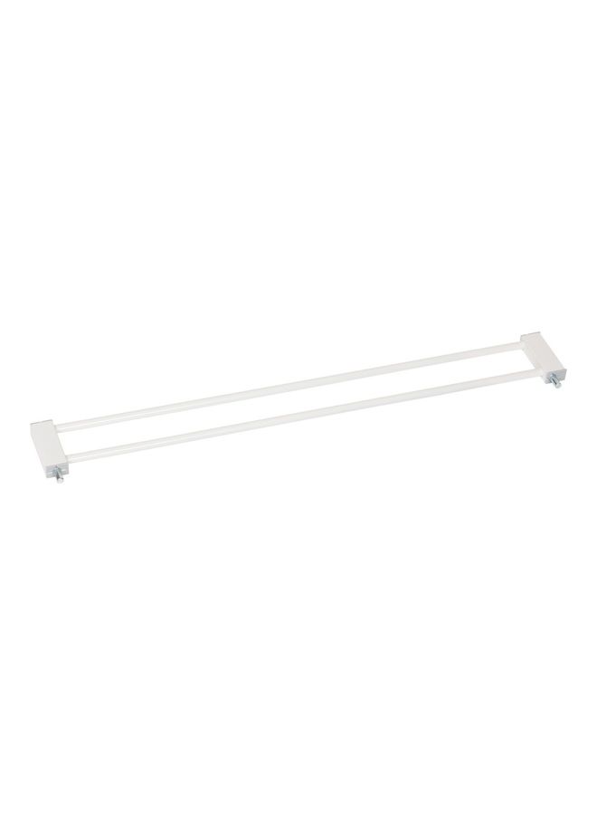 Extension Open And Stop Safety Gate, White