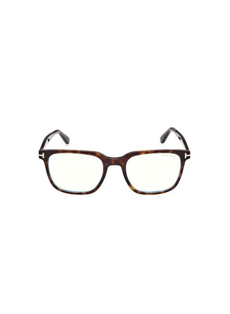 Men's Square Eyeglasses - TF5818-B ECO 052 51 - Lens Size: 51 Mm