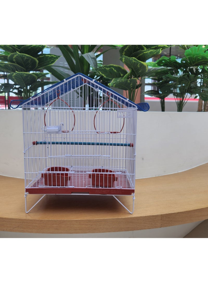 MBS Baby Large Bird Cage  Spacious Sanctuary for Your Feathered Companions 48.26 x 45.72 x 35.56 cm