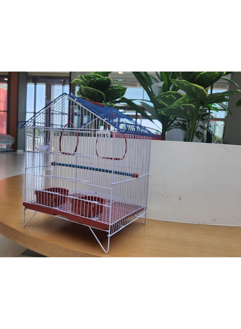 MBS Baby Large Bird Cage  Spacious Sanctuary for Your Feathered Companions 48.26 x 45.72 x 35.56 cm