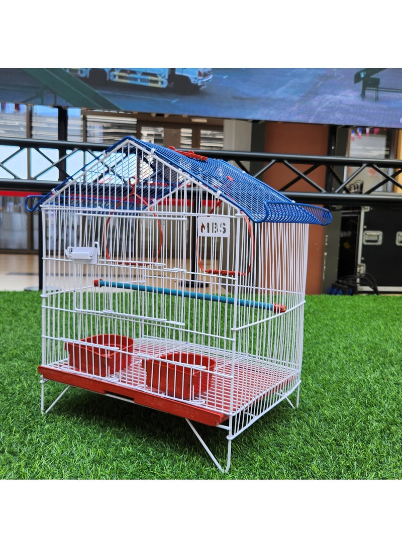 MBS Baby Large Bird Cage  Spacious Sanctuary for Your Feathered Companions 48.26 x 45.72 x 35.56 cm