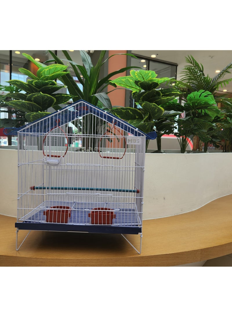 MBS Baby Large Bird Cage  Spacious Sanctuary for Your Feathered Companions 48.26 x 45.72 x 35.56 cm