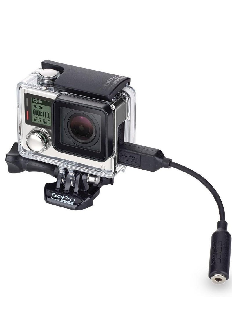 Gopro AMCCC-301 Pro 3.5mm External Professional-Level Microphone Adapter