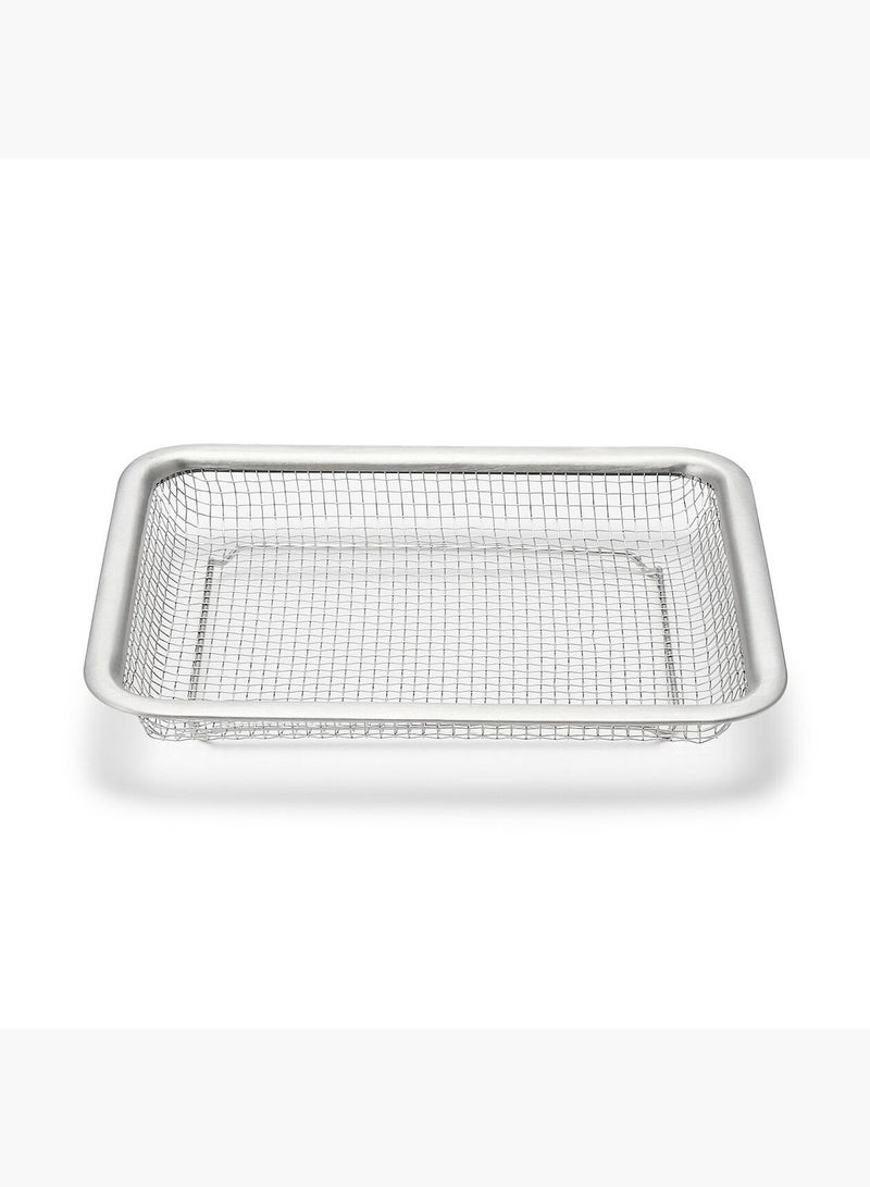 Stainless Steel Mesh Tray S W 21 x D 17 x H 3 cm