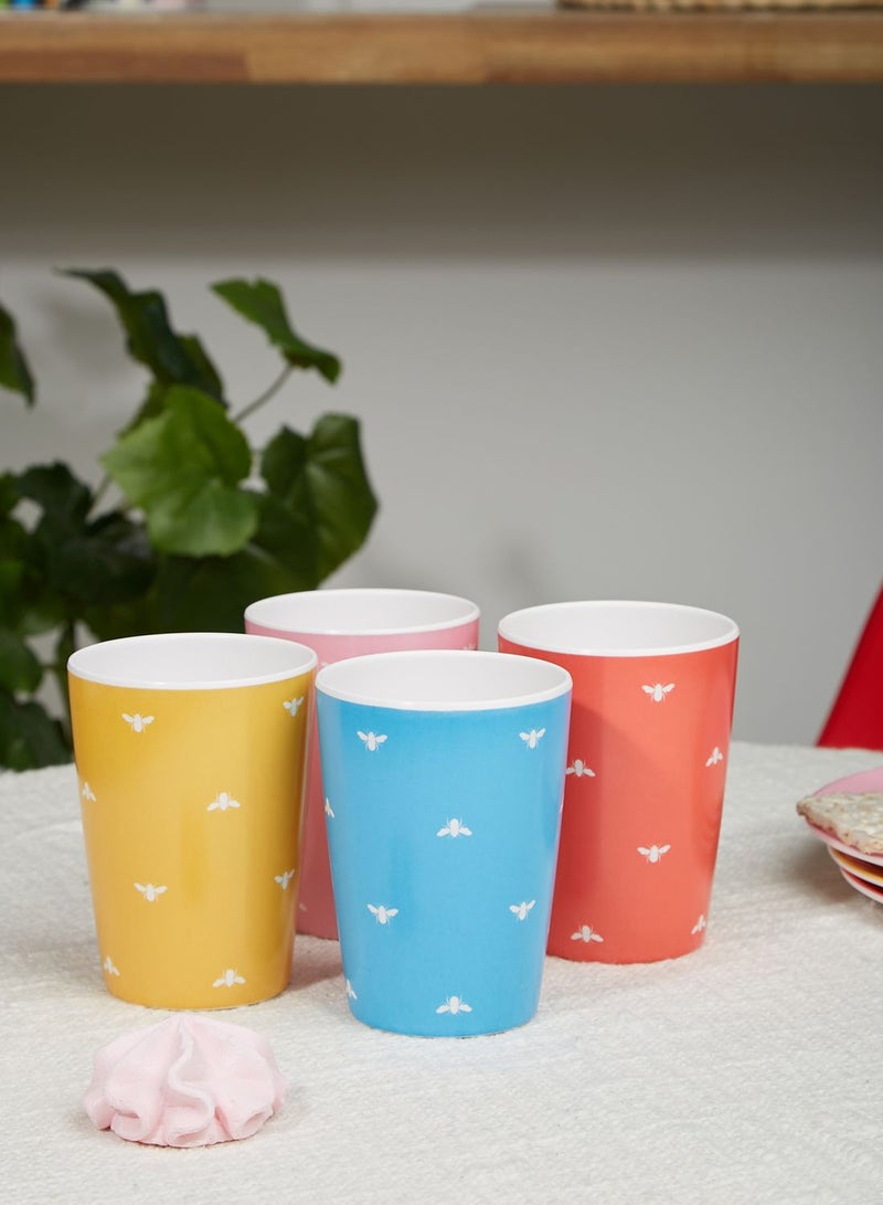 Set Of 4 Melamine Cups