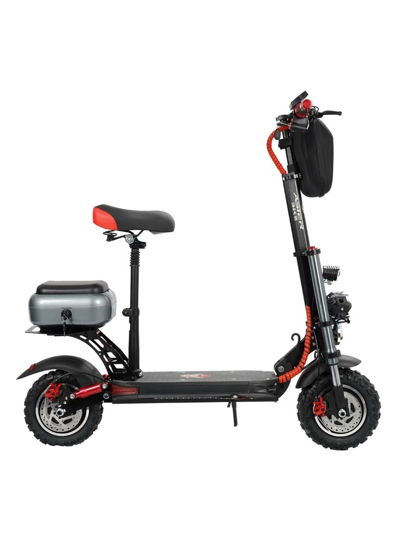 K5 Dual Motor Dominance with 3000W Electric Scooter Black