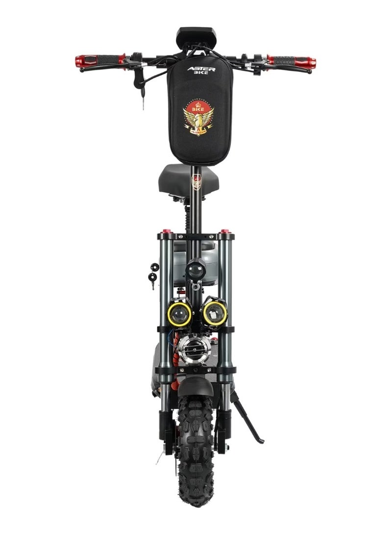 K5 Dual Motor Dominance with 3000W Electric Scooter Black