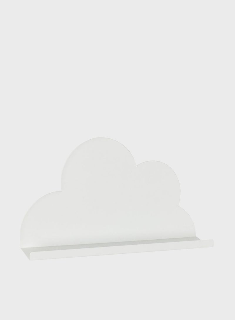 Cloud-Shaped Wall Shelf