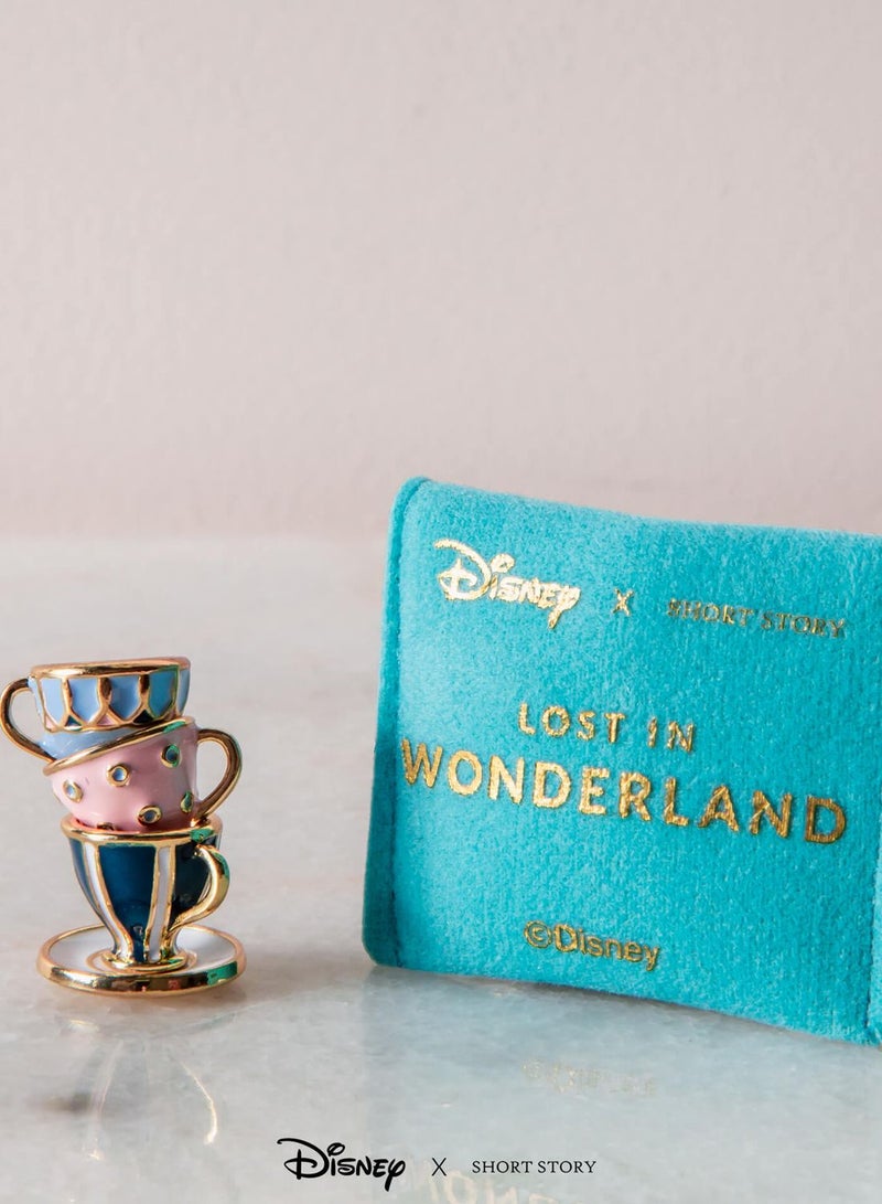 Disney Alice In Wonderland Teacups Trinket Pouch