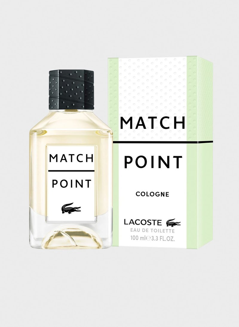 Lacoste Match Point Cologne Eau De Toilette 100ml