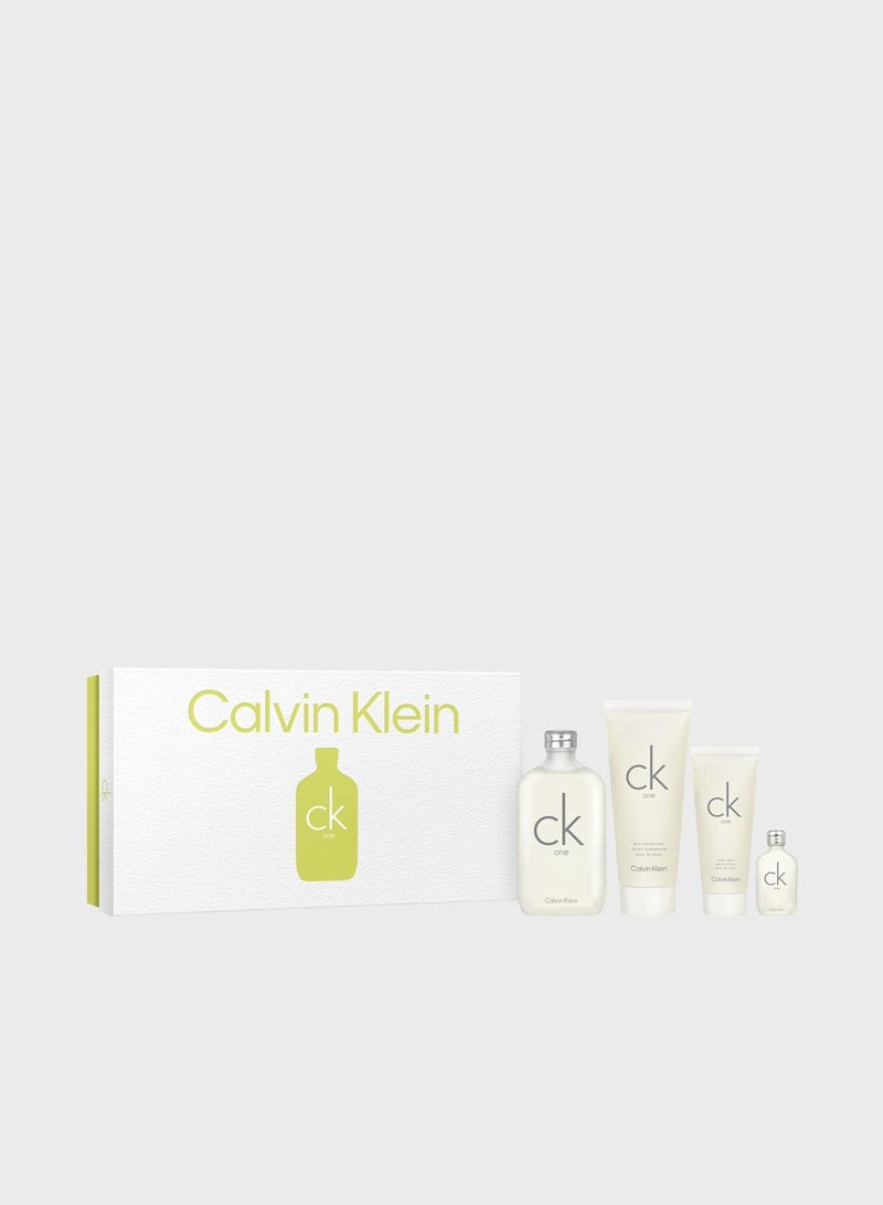 Calvin Klein Unisex 4-Pc. One Eau de Toilette Gift Set, Savings 30%