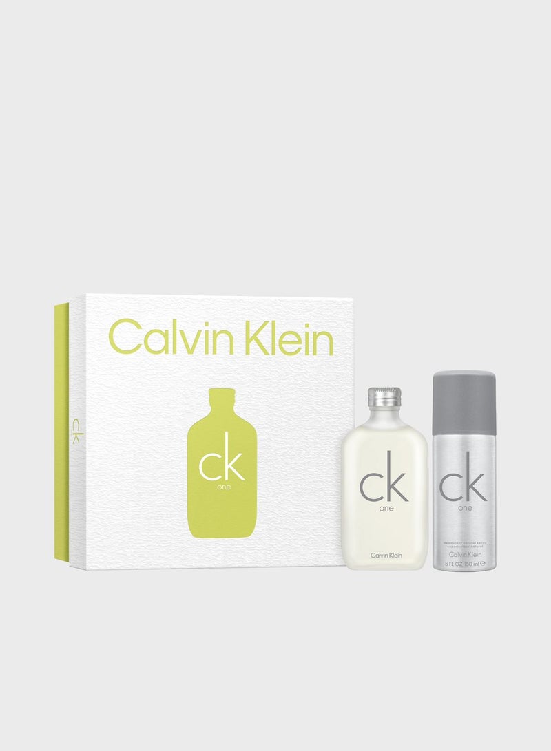 Calvin Klein Unisex 2-Pc. One Eau de Toilette Gift Set, Savings 33%