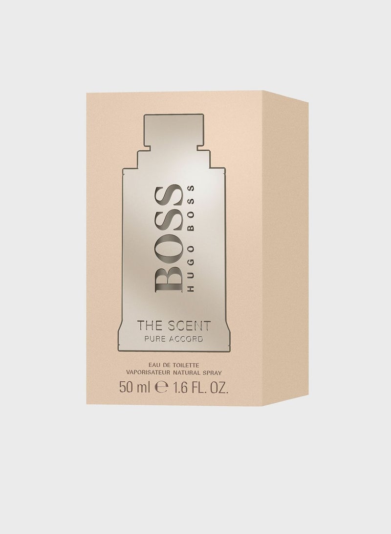 Hugo Boss The Scent Pure Accord Eau de Toilette 50ml