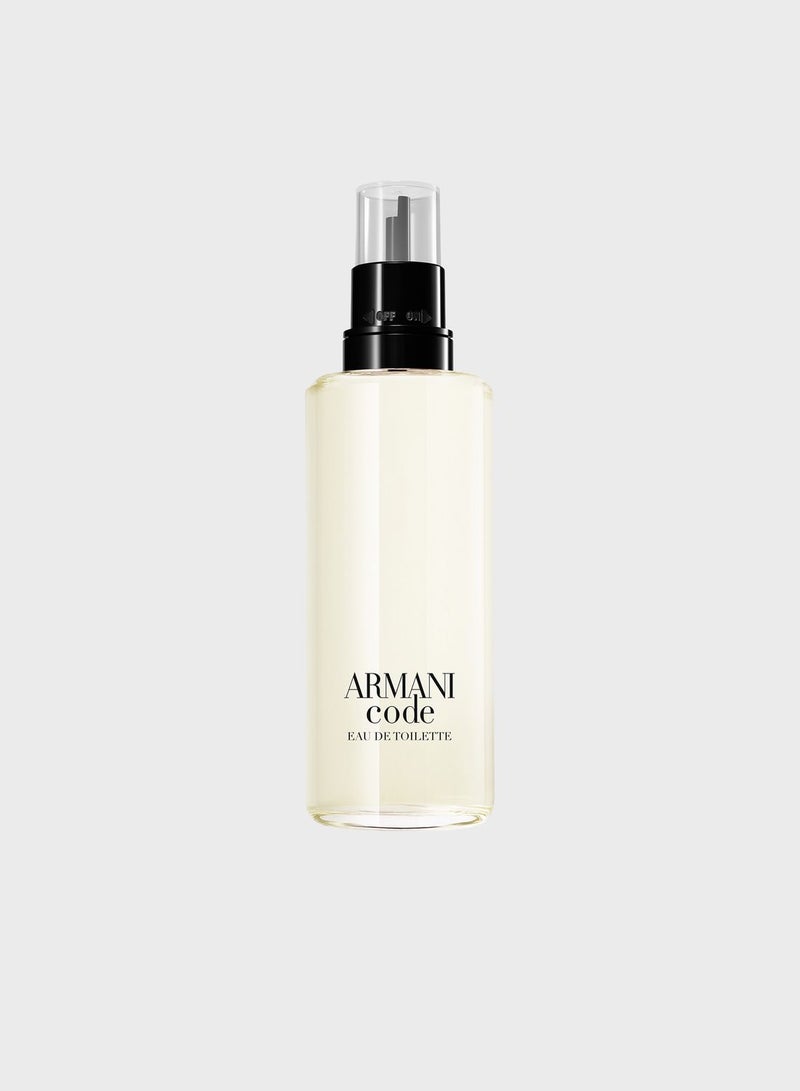 Armani Code Eau De Toilette Refill 150Ml