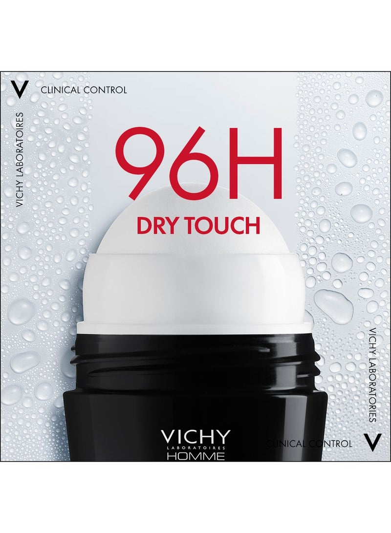 Vichy 96 Hour Clinical Control Deodorant for Men 50ml