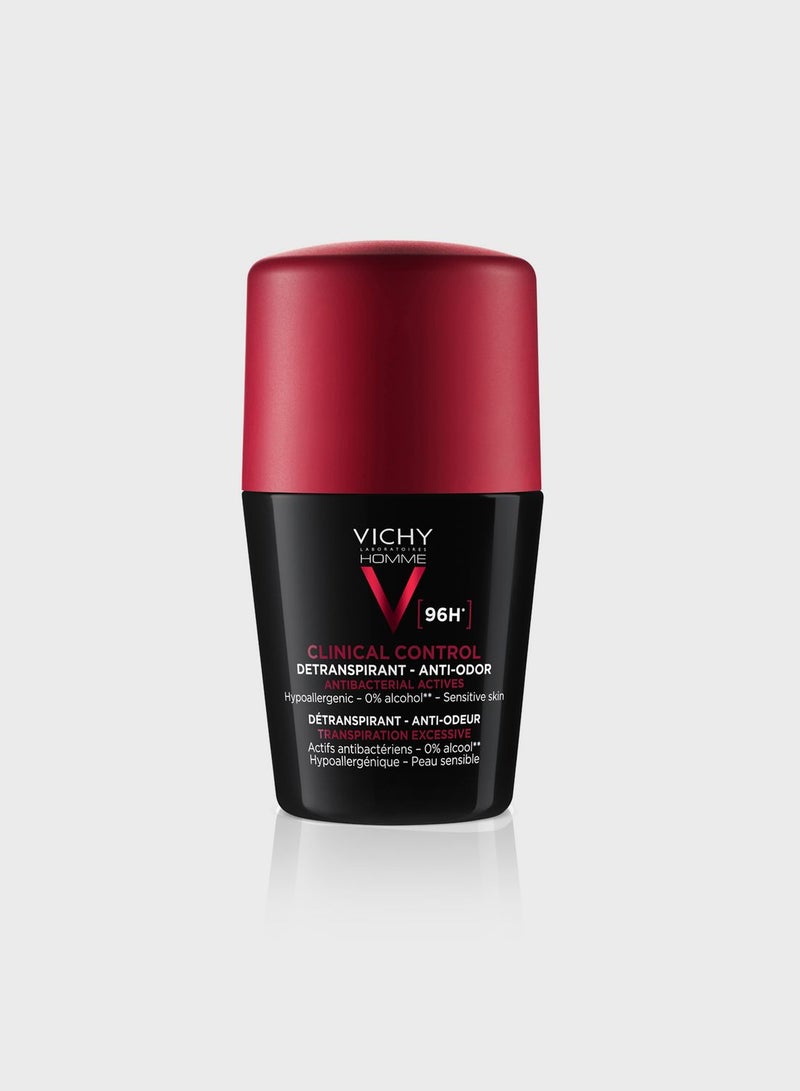 Vichy 96 Hour Clinical Control Deodorant for Men 50ml