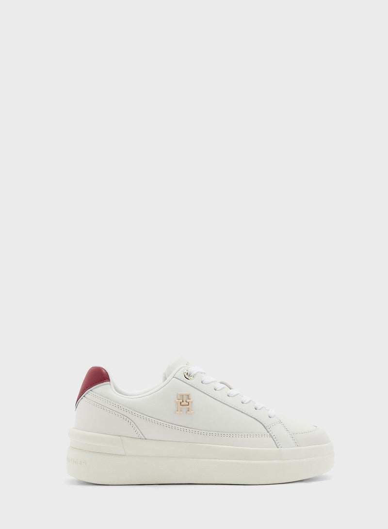 Elevated Court Low Top  Sneakers