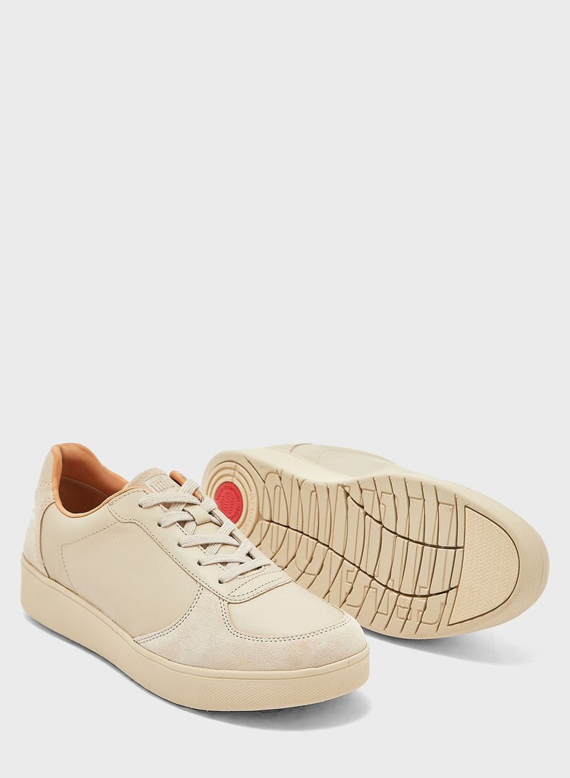 Rally Suede Panel Low Top Sneakers