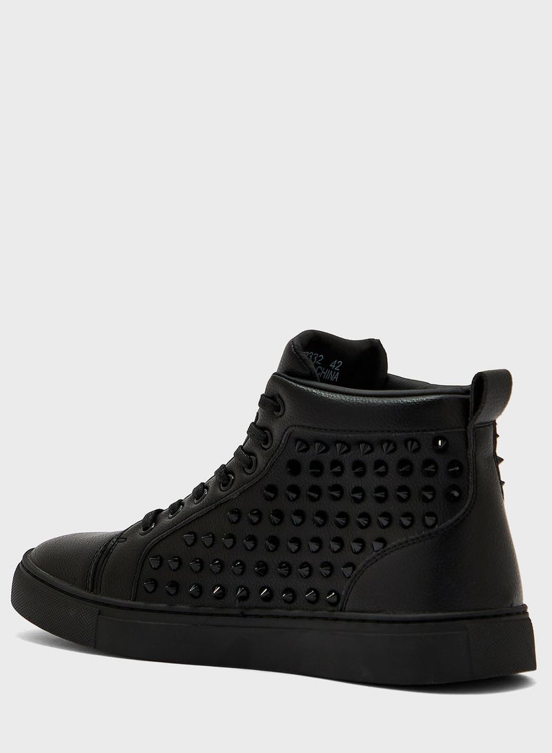 Studded Statement Sneakers