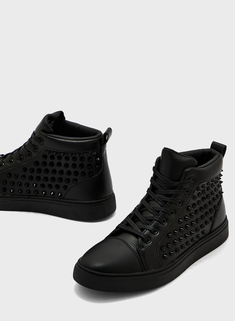 Studded Statement Sneakers