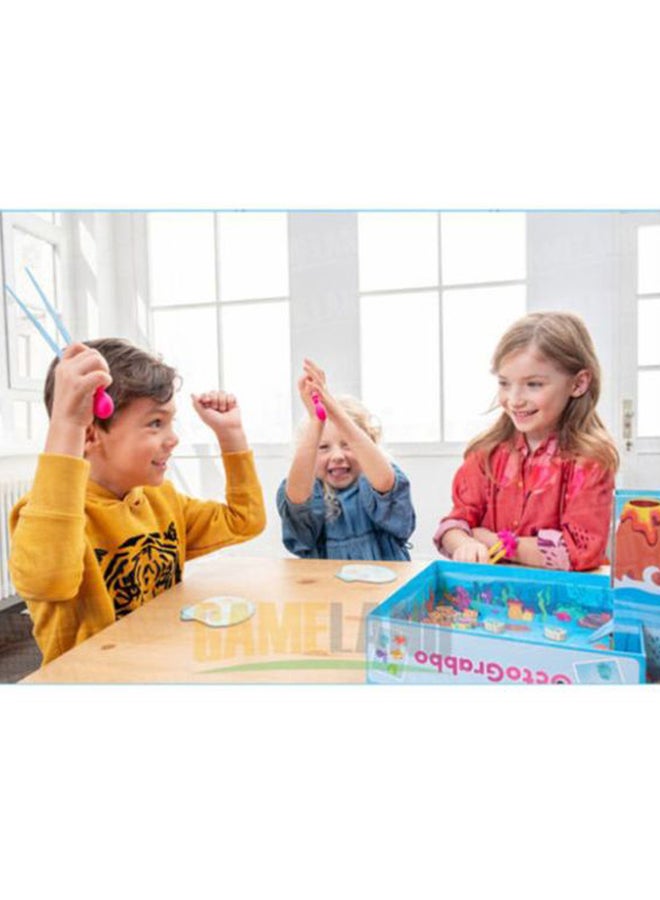 Small Octopus Dinner Children's Teaching Chopsticks Hand Eye Coordination Early Education Toys 23.5cm