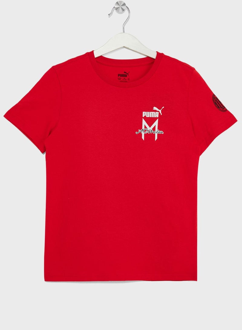 Kids Acm Football Icons T-Shirt