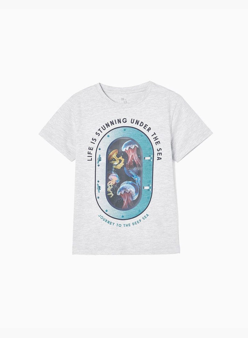 Zippy T-Shirt For Boys Under The Sea