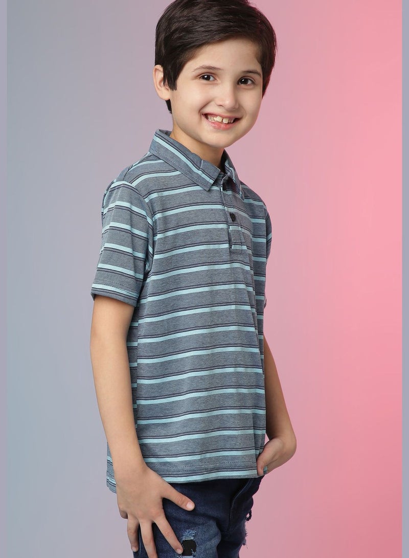 Striped Polo Tshirt