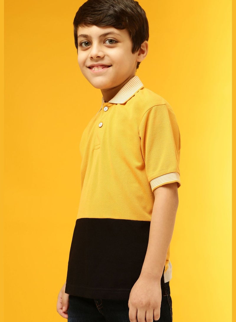 Color block T-shirt