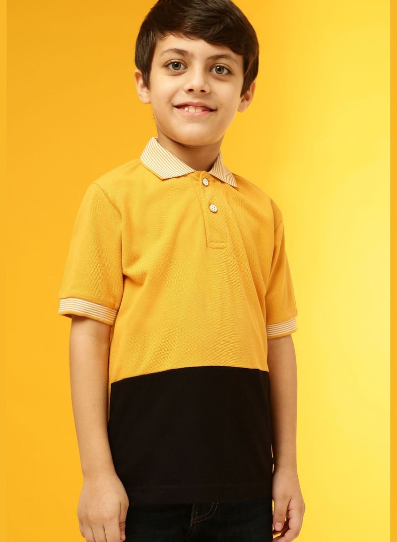 Color block T-shirt