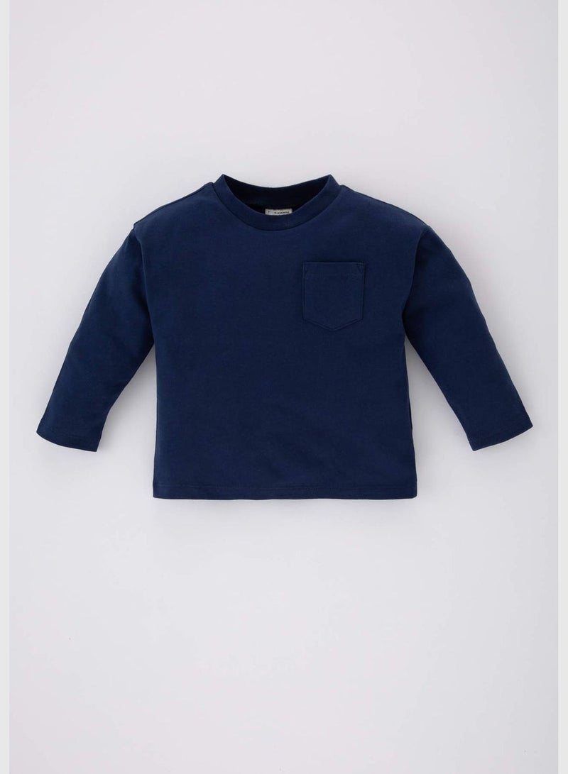 Baby Boy Knitted Long Sleeve T-Shirt