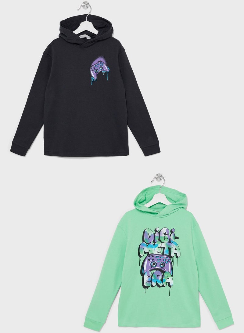 Youth 2 Pack Assorted Hoodie