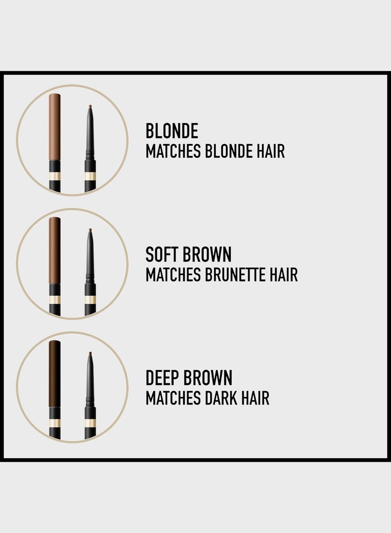 Max Factor Brow Shaper – 30 – Deep Brown, 0.09g