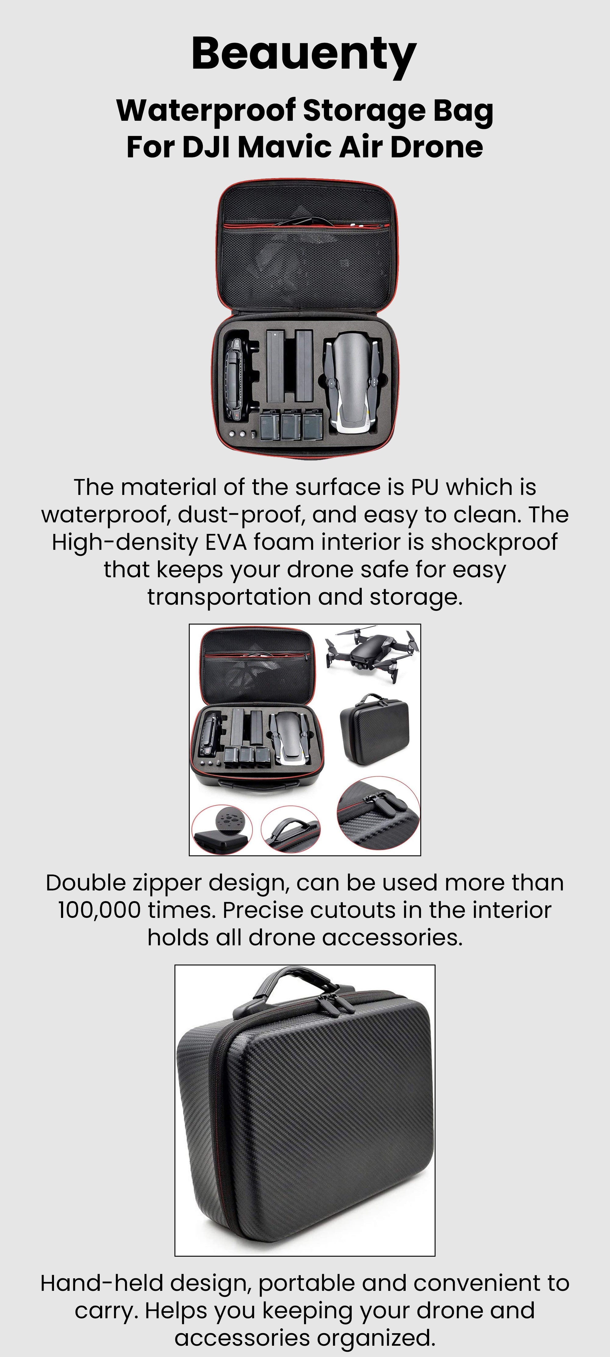 Waterproof Storage Bag For DJI Mavic Air Drone