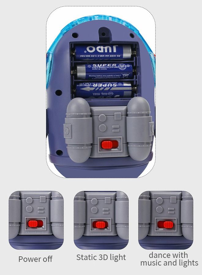 Baby Duck Toy Musical Interactive Duck Toy Electric Toys with Lights and Sounds,Dancing Robot with Space Elements Designed for Infants,Babies,Kids