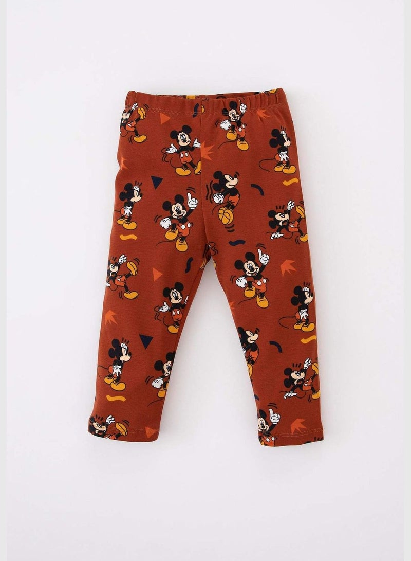 2 Pack BabyBoy Disney Mickey & Minnie Licenced Regular Fit Bike Neck Pyjamas