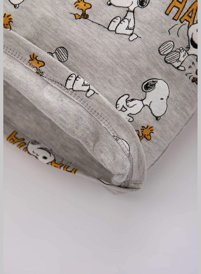 2 Pack BabyBoy Snoopy Licenced Regular Fit Bike Neck Pyjamas