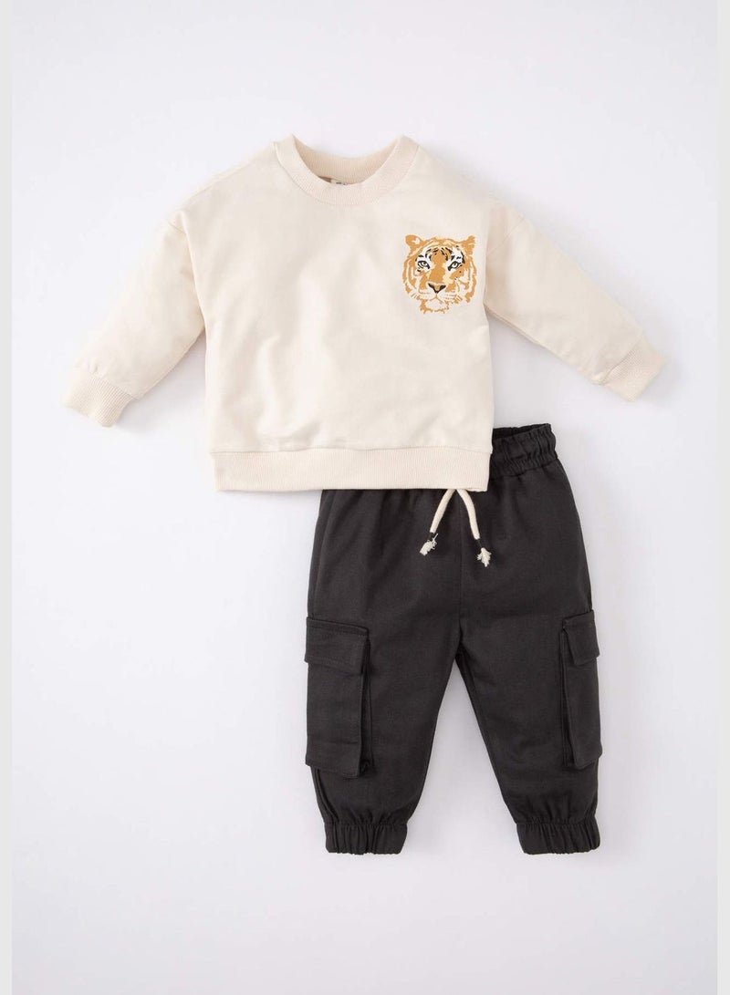 Baby Boy 2-pack Woven Set Sweatshirt Pants