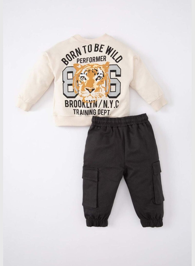 Baby Boy 2-pack Woven Set Sweatshirt Pants