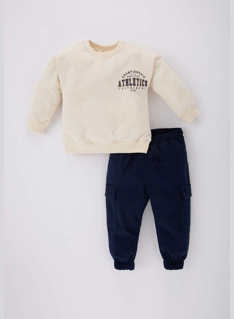 Baby Boy 2-pack Woven Set Sweatshirt Pants