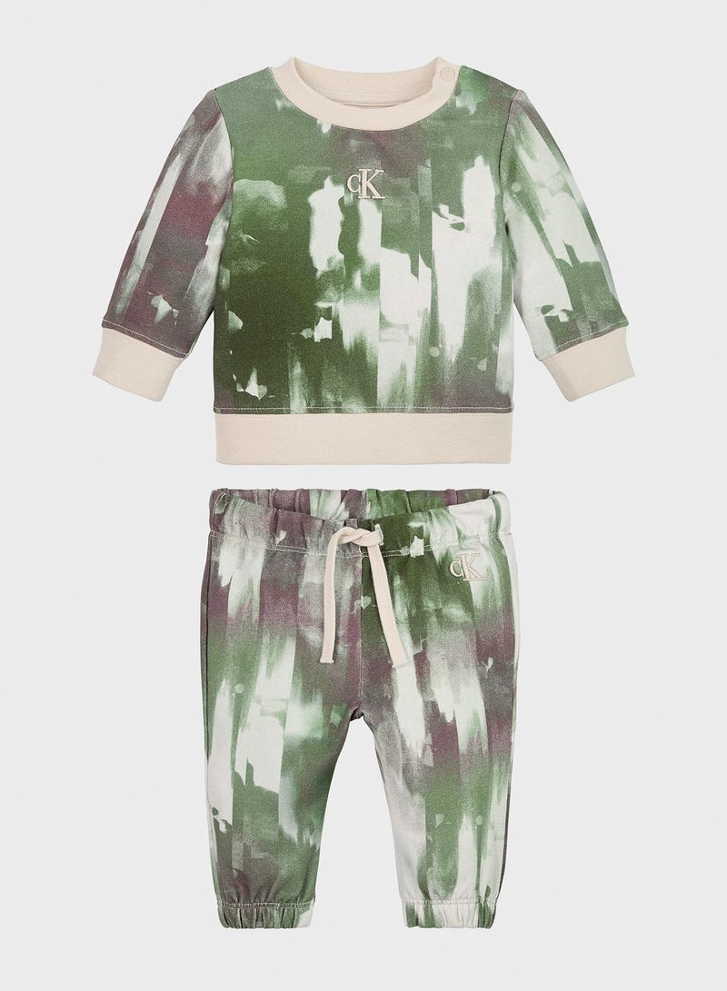Infant Camouflage Sweatshirt Set