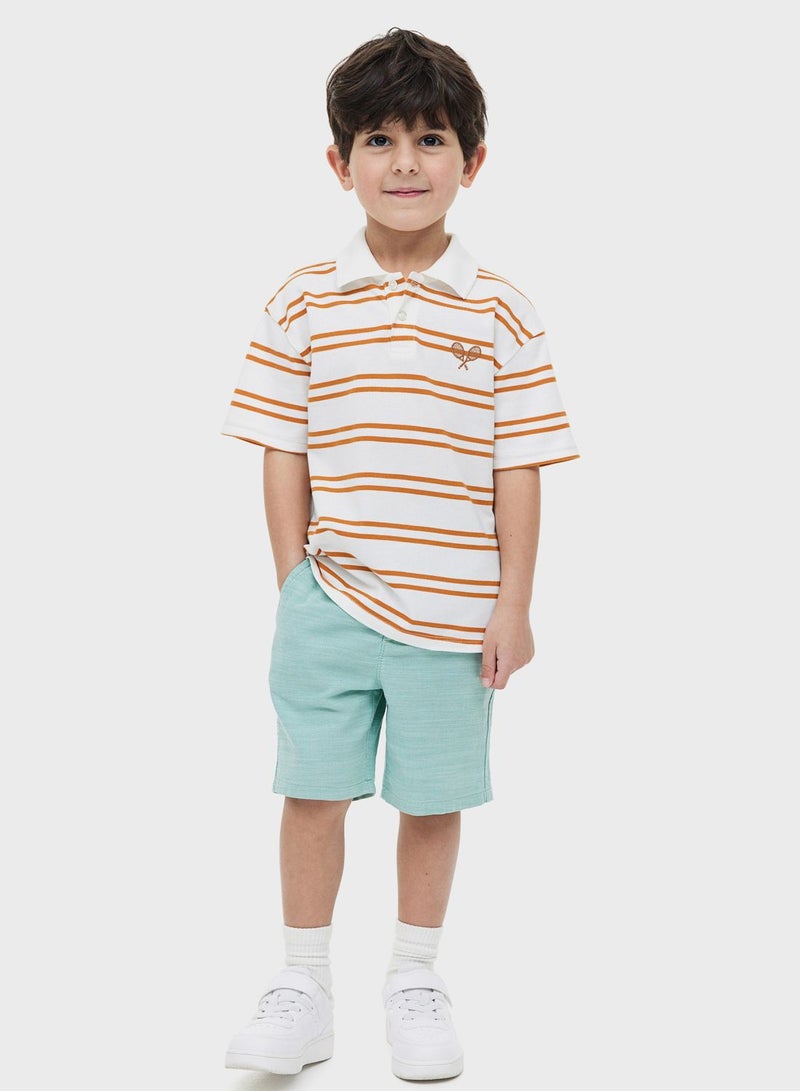 Kids 2 Pack Essential Chino Shorts