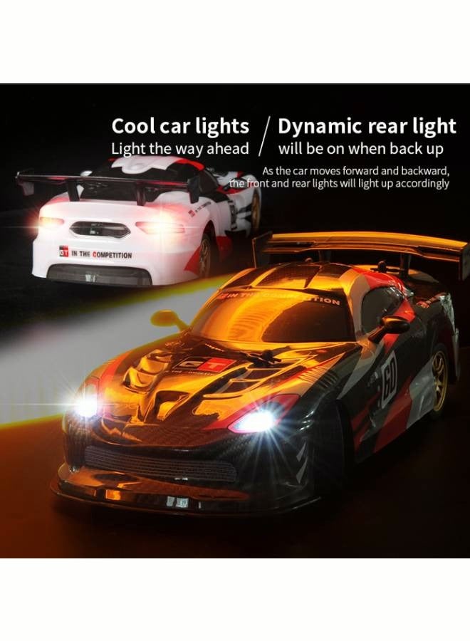 Remote Control Race Car - 1:16 RC Drift Car - High Speed Vehicle Toy - 4WD, 360 Degree Drift, 2.4Ghz, Strong Power, 2 Sets of Tires