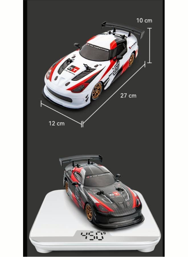 Remote Control Race Car - 1:16 RC Drift Car - High Speed Vehicle Toy - 4WD, 360 Degree Drift, 2.4Ghz, Strong Power, 2 Sets of Tires